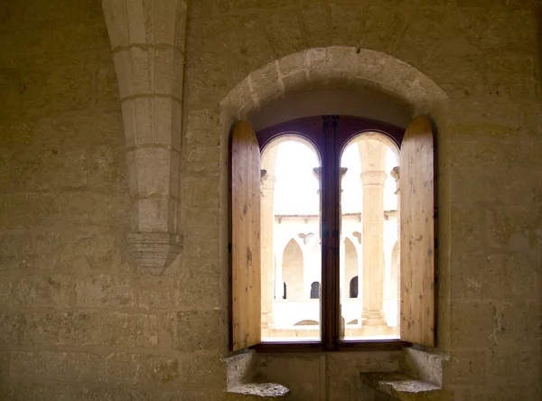 Arco a Maiorca Castello di Bellver a Palma di Maiorca — Foto Stock