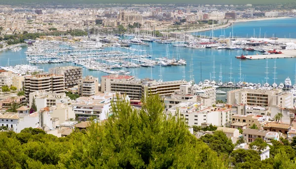 Ciudad de Palma de Mallorca en Mallorca Islas Baleares — Foto de Stock