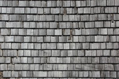 Old shingle roof clipart