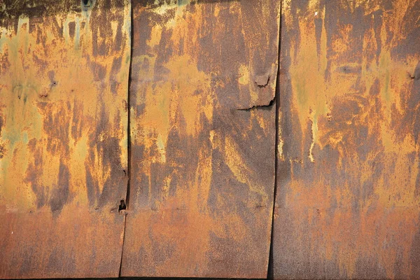さびた鉄プレート — ストック写真