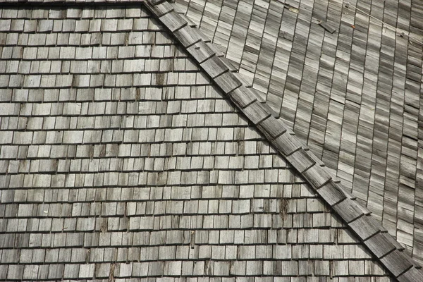 古い鉄片屋根 — ストック写真