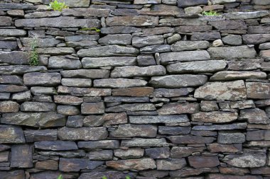 Dark stone wall clipart