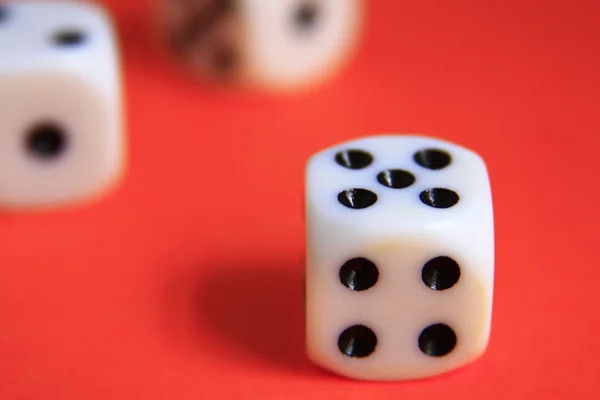 stock image Three dice