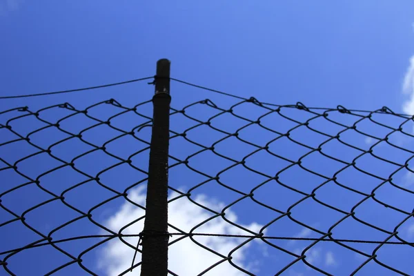 stock image Wire mesh fence