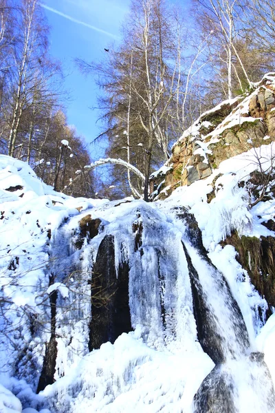 Frozen-over cascade — Stock Photo, Image