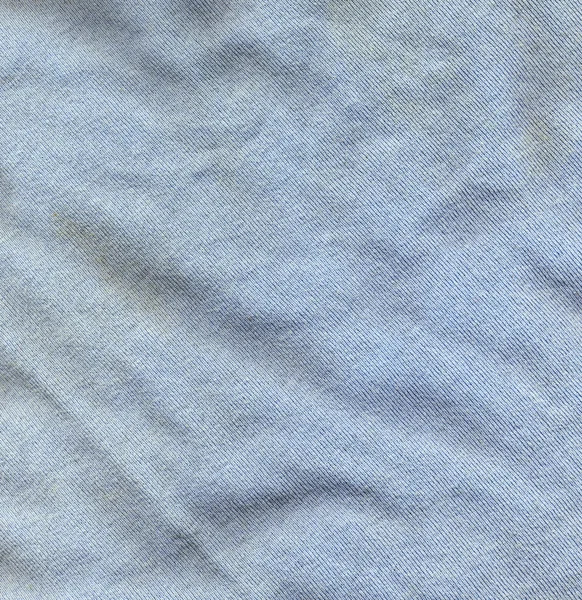 Blauer, schmutziger Stoff — Stockfoto