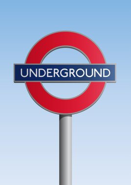 Underground Sign clipart