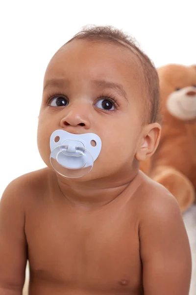 Adorable African baby — Stock Photo, Image