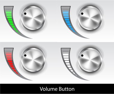 Volume button clipart