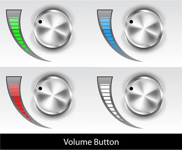 Volym-knappen — Stock vektor