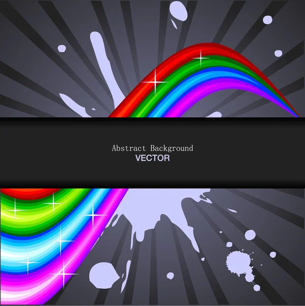 Abstract Rainbow Spectrum Background — Stock Vector