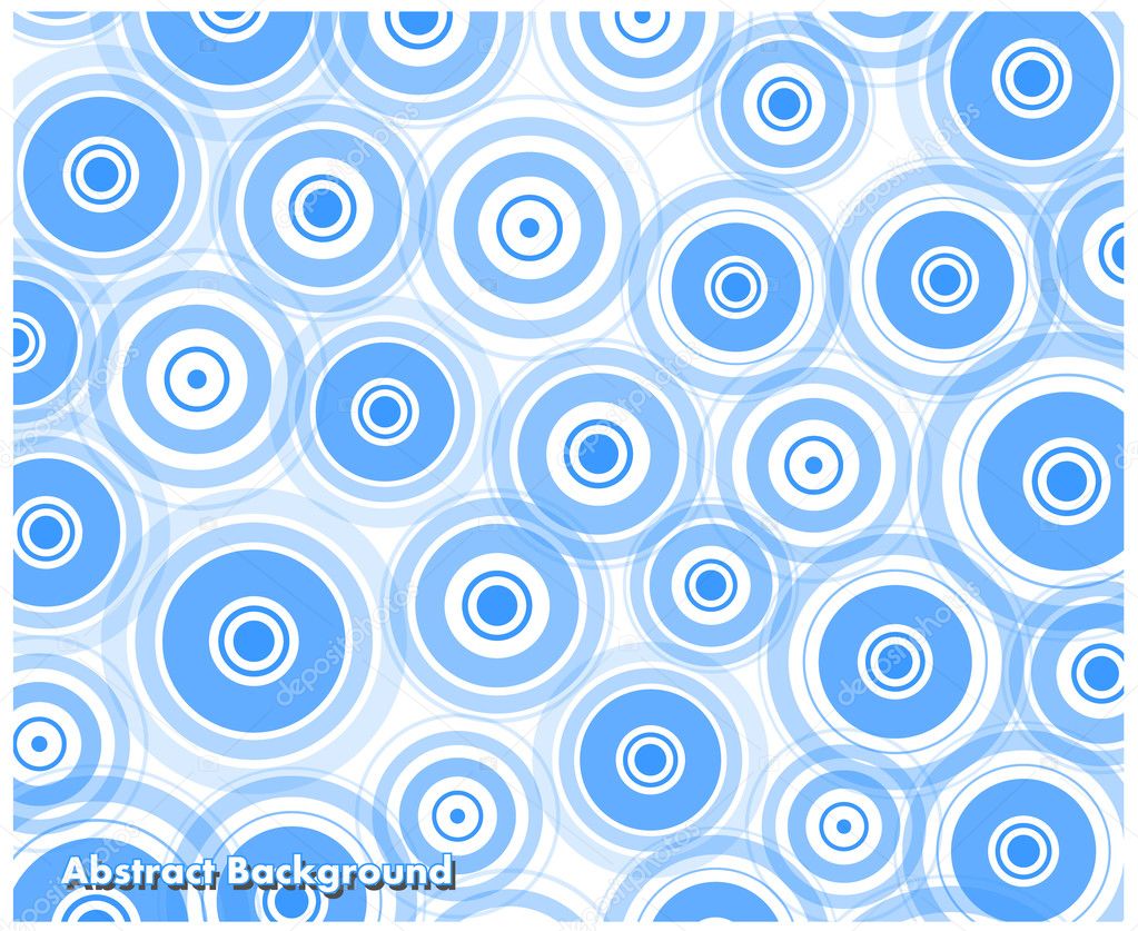 Background with circles
