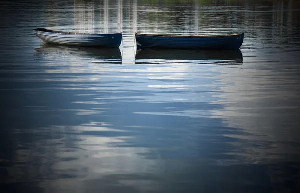 Två båtar — Stockfoto