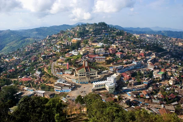 Village Kohima, estado de Nagaland, Índia Imagem De Stock