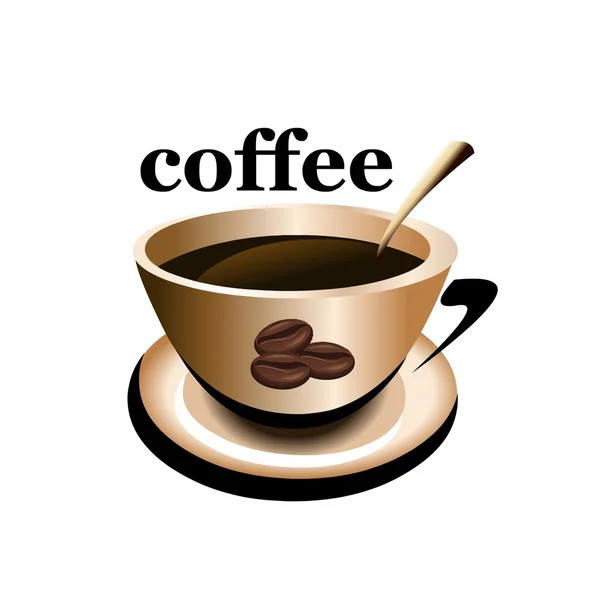 Кофе чашка — стоковый вектор