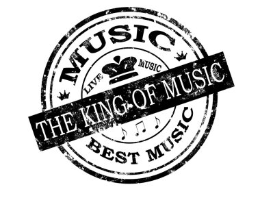 Best music stamp clipart