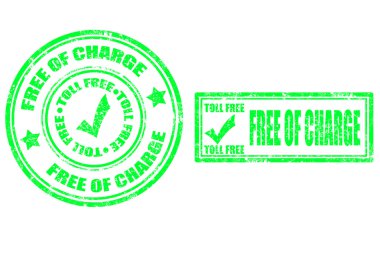 Free of charge stamp clipart