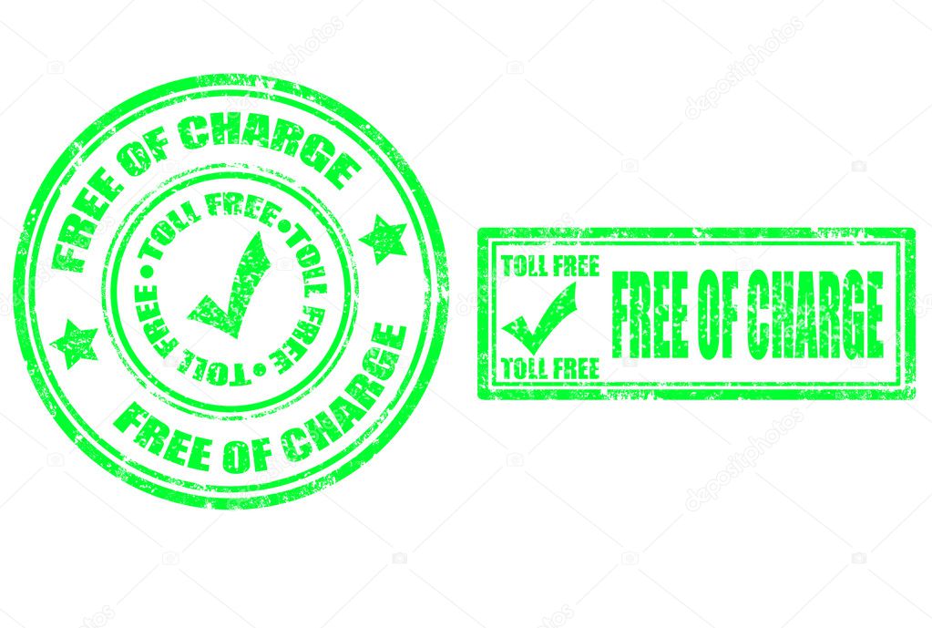 Free of charge stamp