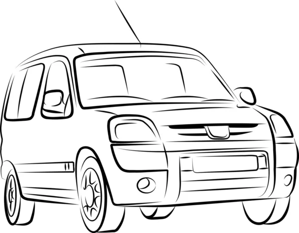 Desenho do carro —  Vetores de Stock