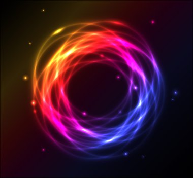 Colorful plasma background clipart