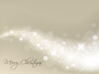 Light silver abstract Christmas background clipart