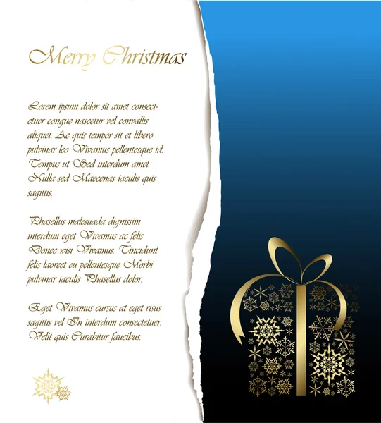 Διάνυσμα φόντο Χριστουγεννιάτικη κάρτα — Διανυσματικό Αρχείο