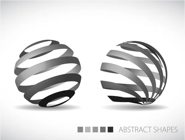 Abstraktní tvary — Stockový vektor
