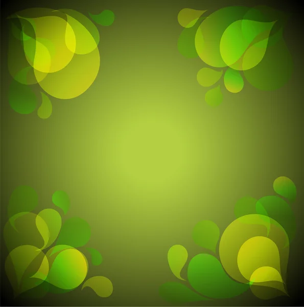 Astratto sfondo verde — Vettoriale Stock