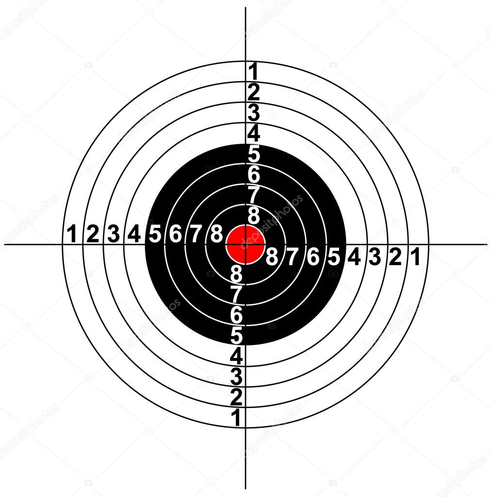 Illustration of a target symbol