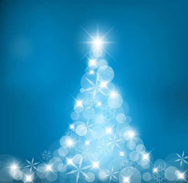 Αφηρημένη χριστουγεννιάτικο δέντρο — Διανυσματικό Αρχείο