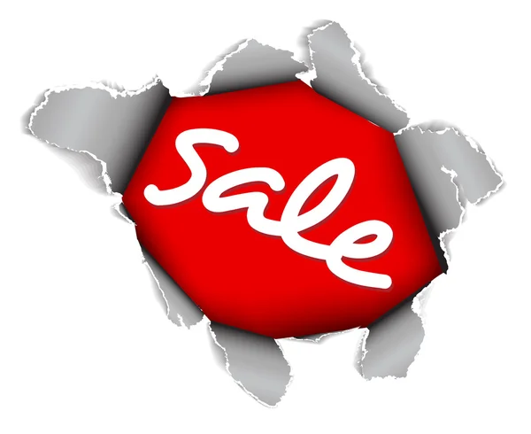 Sale discount advertisement — Stock Vector