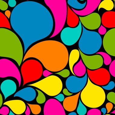 Colorful abstract seamless pattern clipart