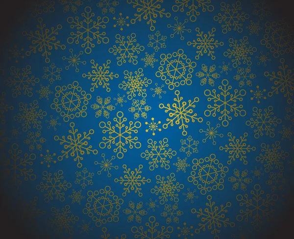 Χειμώνα σκούρο Χριστούγεννα μοτίβο — Διανυσματικό Αρχείο