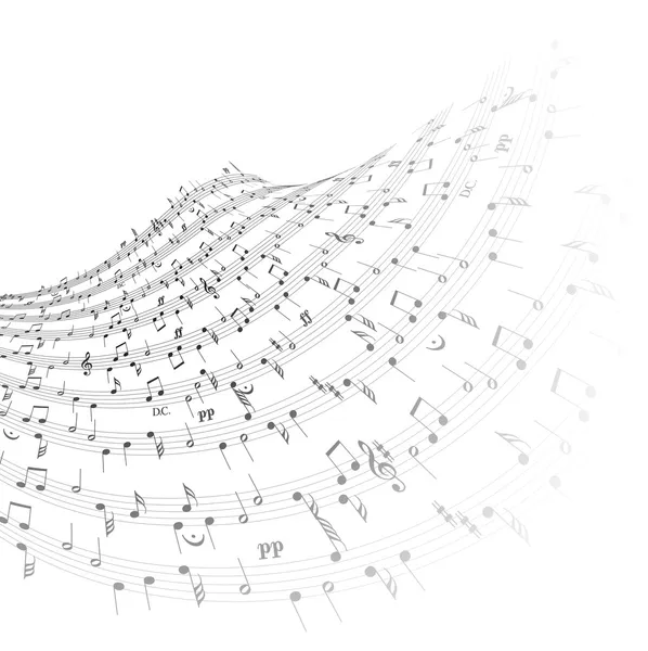 Тема "Музика" — стоковий вектор