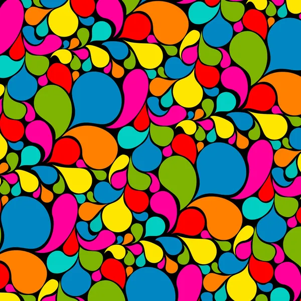 Farbenfrohe abstrakte nahtlose Muster — Stockvektor