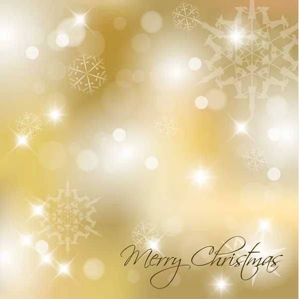 矢量与白色的雪花圣诞背景 — 图库矢量图片