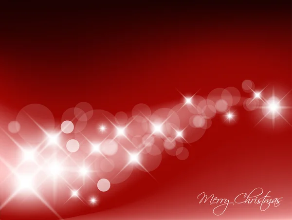 Rote abstrakte Weihnachten Vektor Hintergrund — Stockvektor