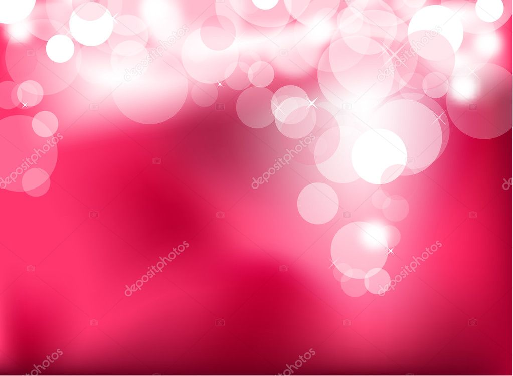 Abstract glowing pink lights