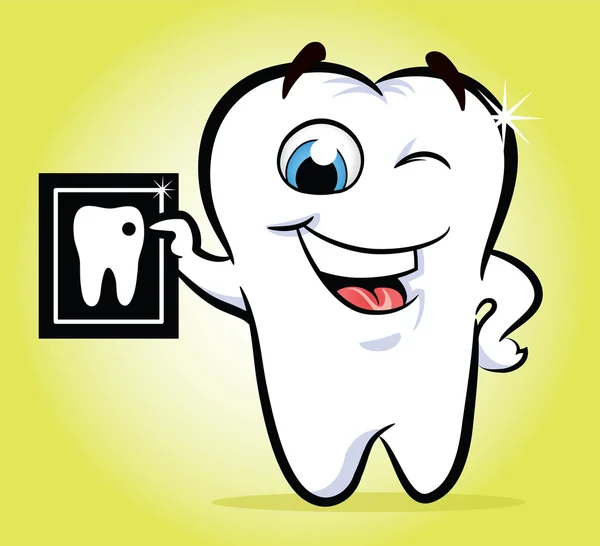 RTG zębów — Wektor stockowy