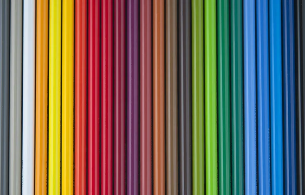 stock image Background of colored pencils