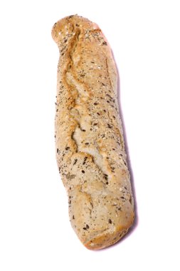 Baguette bread isolated clipart