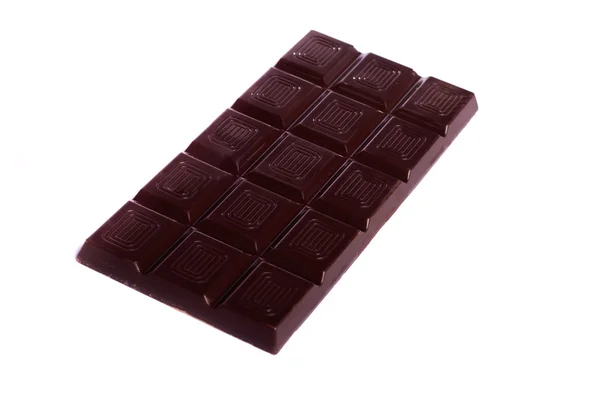 Barre de chocolat noir — Photo