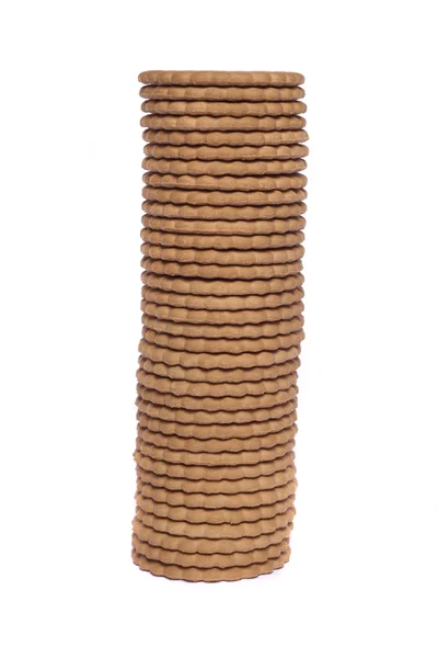 Tower of biscuits — Stock Photo, Image