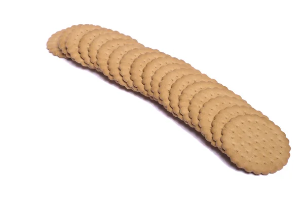 Satır bisküvi — Stok fotoğraf