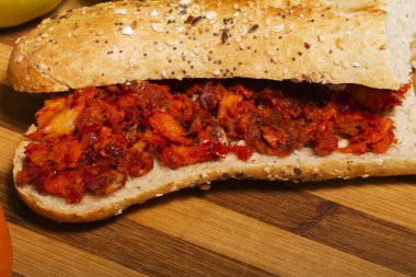 chorizo taze sandviç