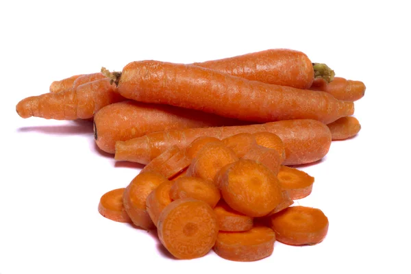 Csomó sárgarépa — Stock Fotó