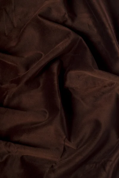 Dark brown silk — Stock Photo, Image