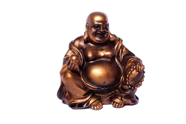 stock image Buddha on white