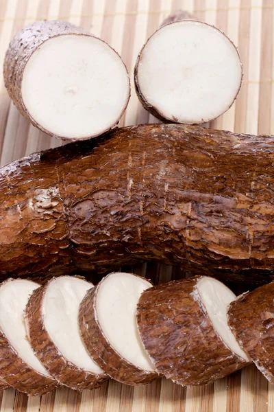 stock image Cassava root