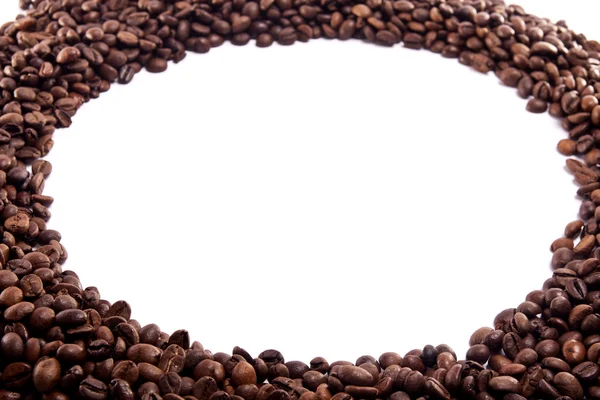 Geroosterde bonen van de koffie — Stockfoto